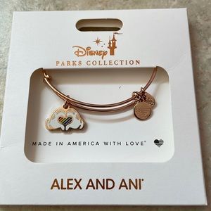 Disney Parks Alex and Ani  Rainbow Mickey bracelet